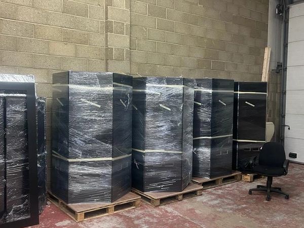 Bespoke furniture ready to be delivered to customer 