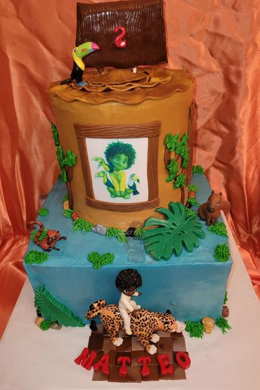Antonio Madrigal Themed Birthday Cake