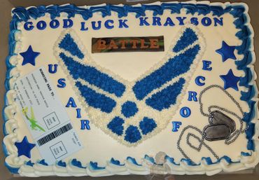 USAF Fairwell Cake