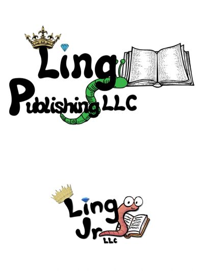 Creative Logos for Ling Publishing LLC and Ling Jr LLC.