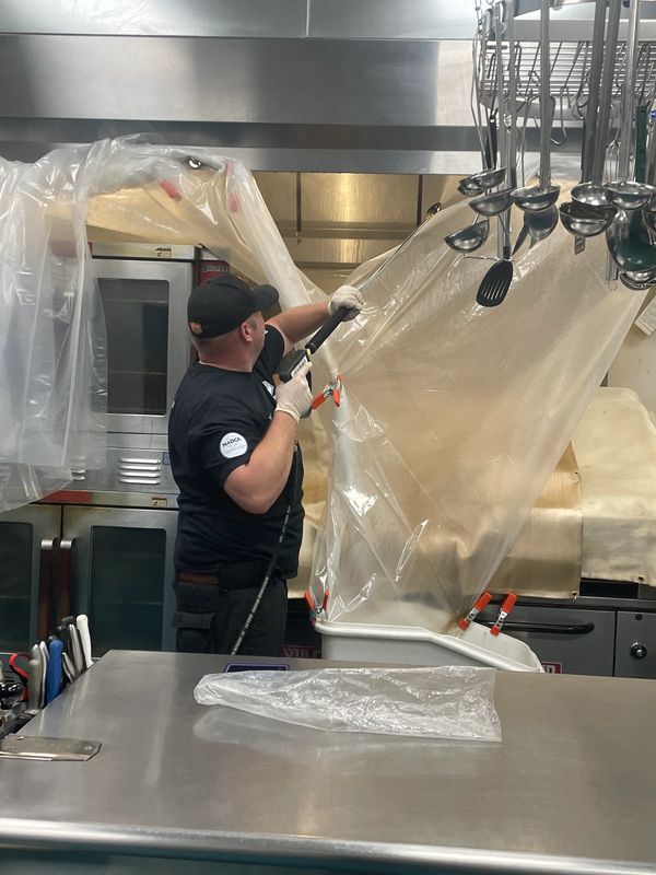 Commercial kitchen, exhaust cleaning, Madison, Wisconsin