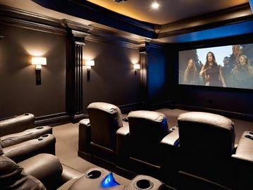 Home Theater, Home Cinema, Media Room