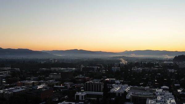 Eugene in the morning