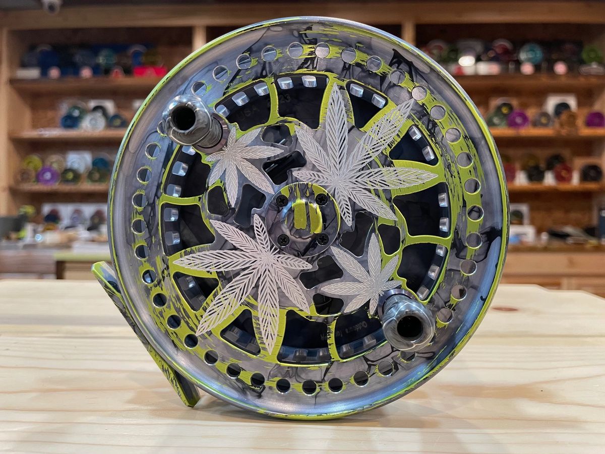 Centerpin Float Colville Centerpin Reel CPR Trichrome Centerpin Reel