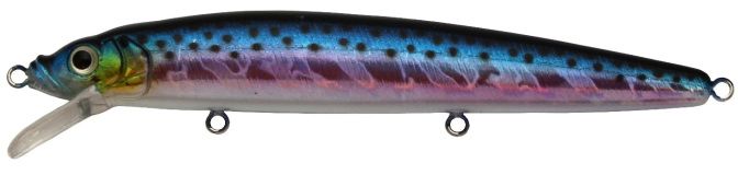Challenger Lures Blue/Silver/Yellow Cheek