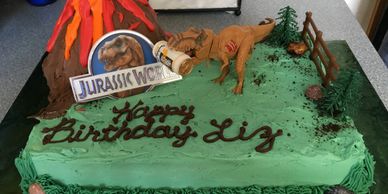 Jurassic World Cake