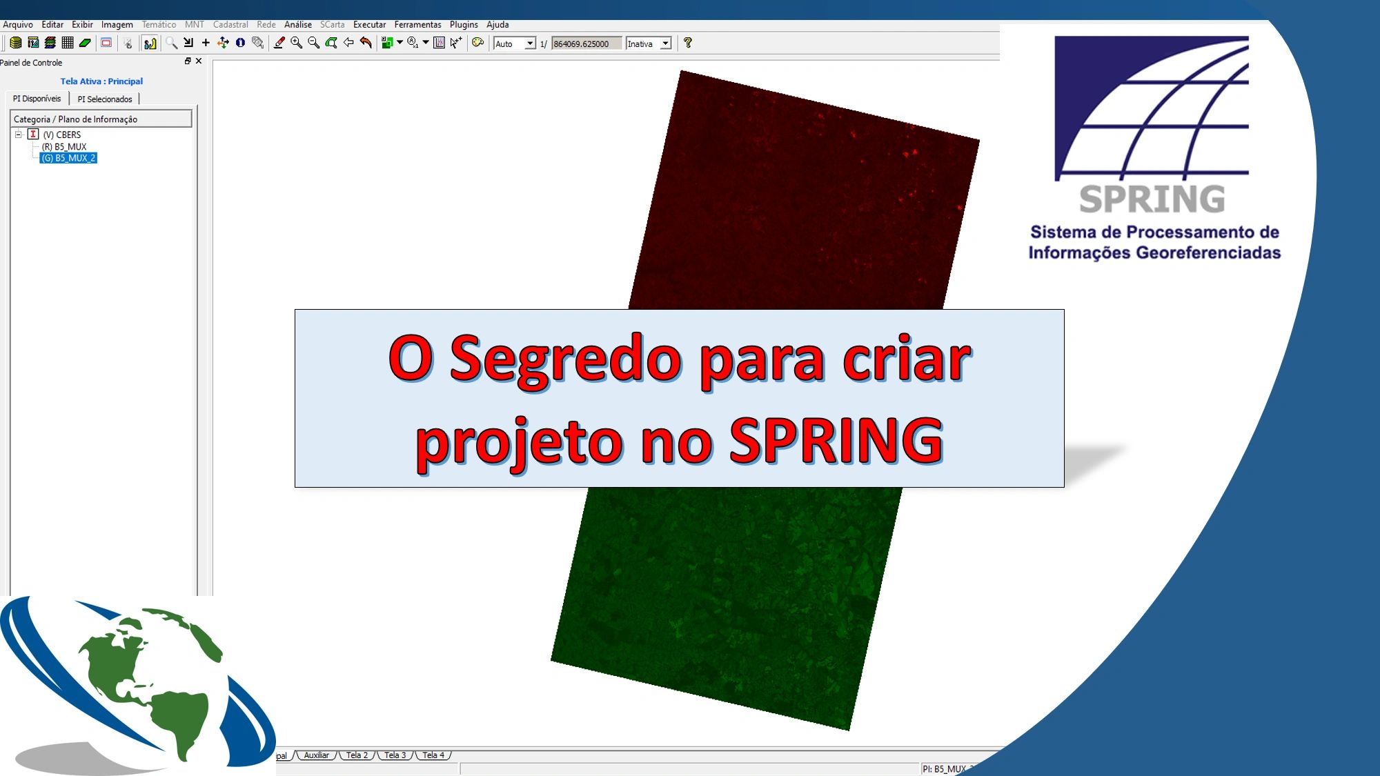 Spring Objeto Criando um projeto no SPRING sem definir o retângulo envolvente