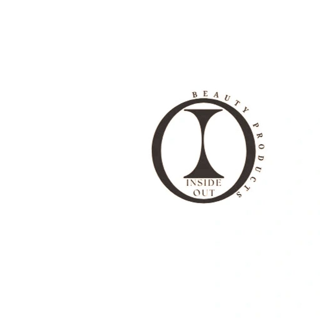 Beauty and fashion designer logo beauty products outside circle with word inside and outside, 