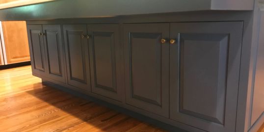 Refinished Kitchen Cabinet