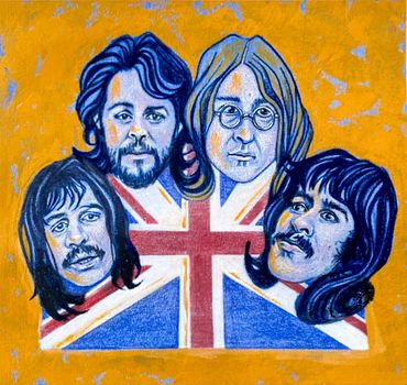 The Beatles yellow submarine John Lennon Paul McCartney George Harrison Ringo Starr