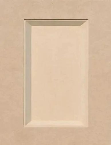 Shaker style door with beveled edge