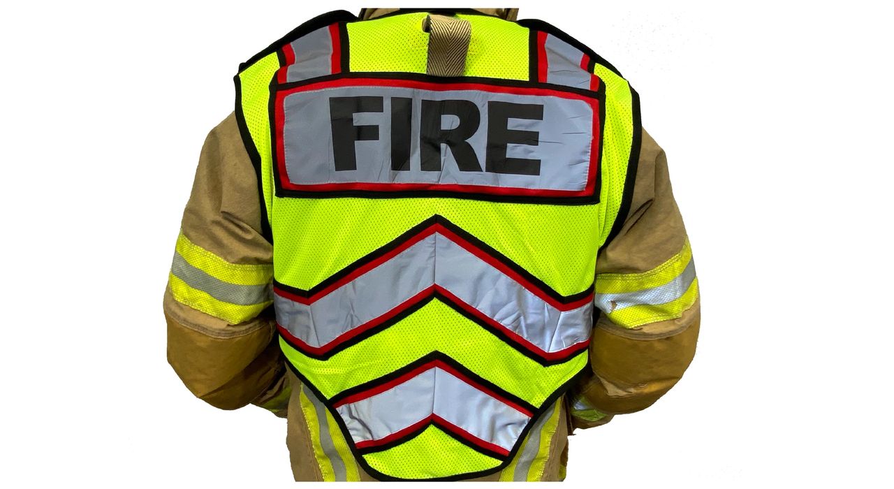 ULTRABRIGHT RED FIRE VEST