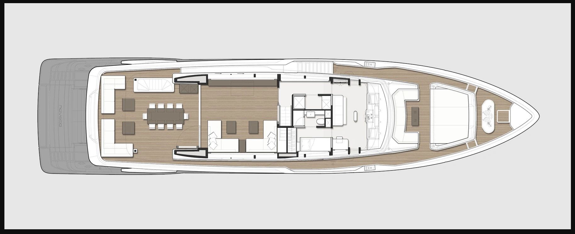 Blueprints image of GIOIA's upper deck.