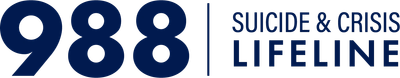 Logo for the 988 Suicide &amp; Crisis Lifeline.