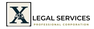 X Legal Services 
Professional Corporation