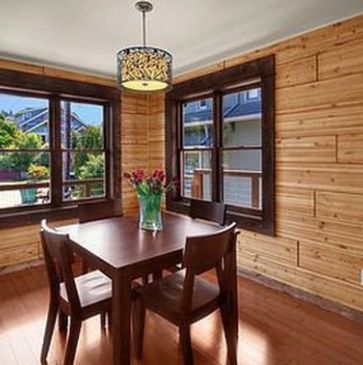 Log Kitchen Interior 