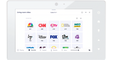 Crestron Home Favorite Channels Icons