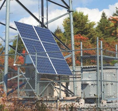 Solar Battery Power Power On Solar Backup