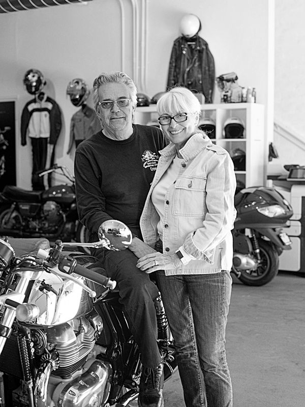 Heidi and George, owners of Desert Moto Rentals in the greater Palm Springs area