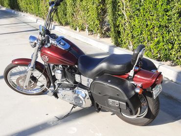 Classic Harley Davidson Wide Glide, available to rent at www.DesertMotoRentals.com
#JoshuaTree