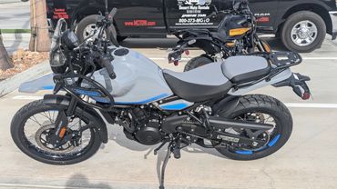 All NEW 2025 Royal Enfield 450 Himalayan available to rent at www.MotoAdventureTours,com