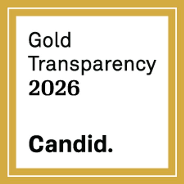 Gold Transparency 2026 Candid logo with simple black text on white and gold background.