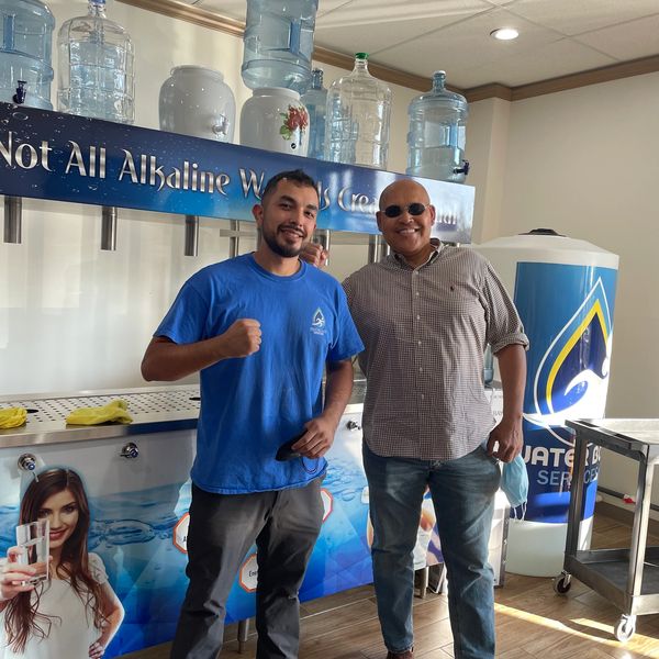 Owner of Water Boy Services (Left) & Former City Council of Pasadena