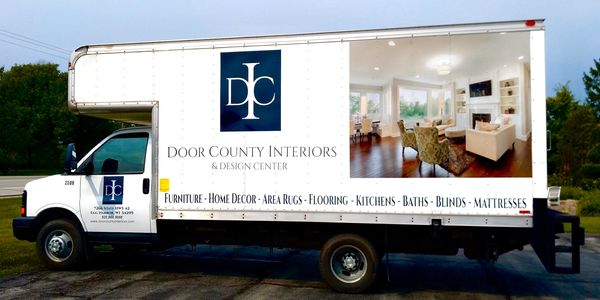 Door County Interiors Delivery Truck