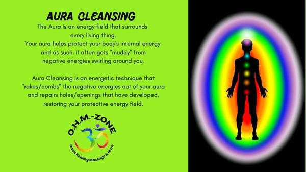 Aura Cleansing at Ohm-Zone