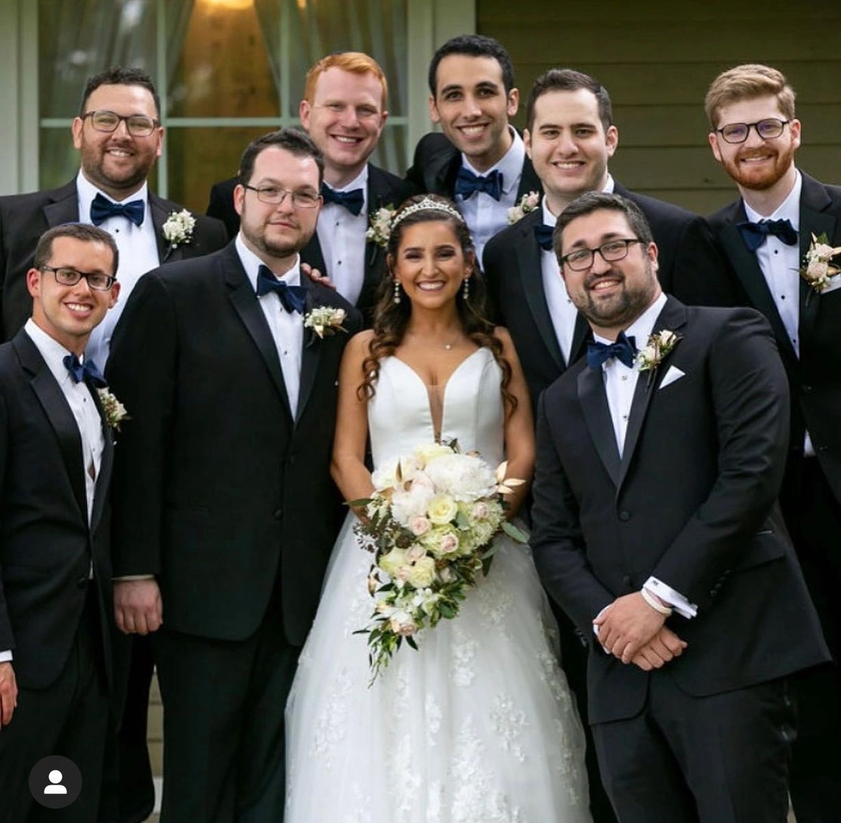 Custom groomsmen suits Houston BLU Fine Menswear