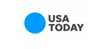 USA TODAY logo as featured on media badge