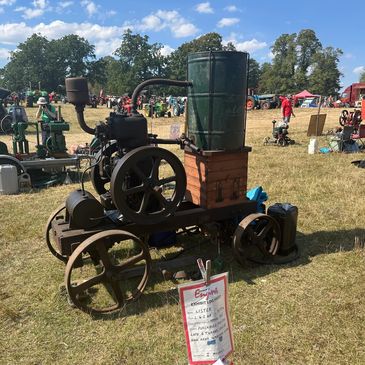 A Lister stationary engine at one of our local shows