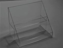 Clear Acrylic Two Tier Display Stand