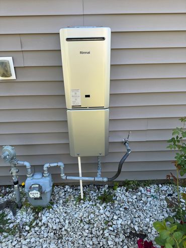 Rinnai Tankless Water Heater AFTER