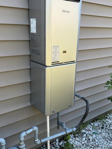 Rinnai Tankless Water Heater AFTER