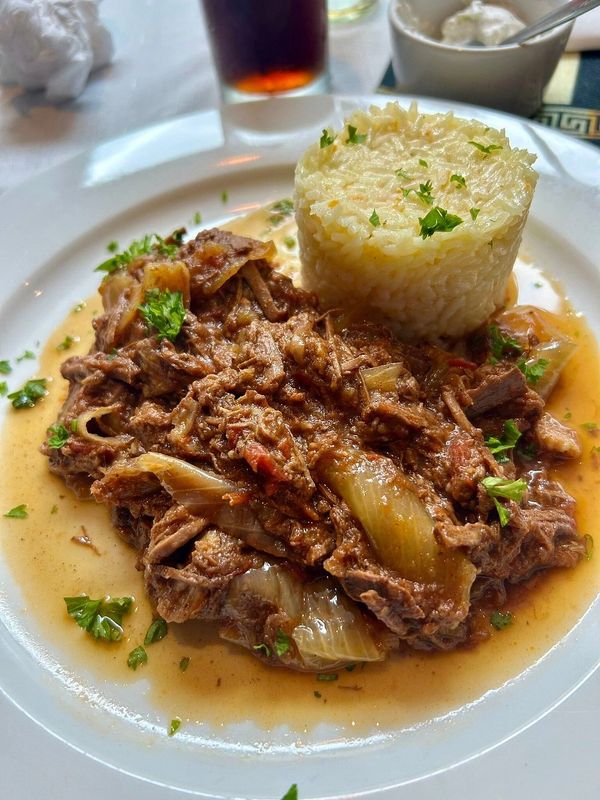 Stifado with rice 🤤