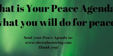 What is Your Peace Agenda?