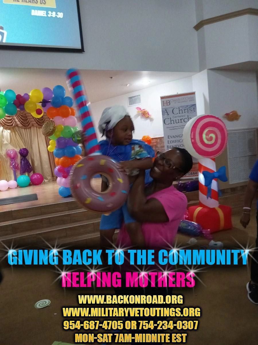 Giving Back To Single Mothers with our Non- profit: Military Veterans and The Community,Inc.