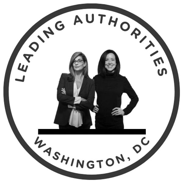 Ms. Rainey Foster and Mimi Hair of Leading Authorities Speakers Bureau.