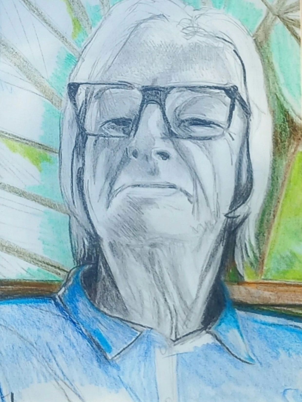  Original Art work pencil portrait by English artist JJ Soames www.jjsoames.com