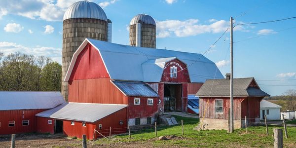 Red Farmhouse