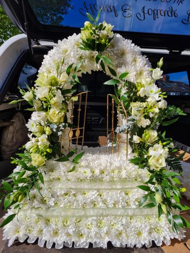 Heavens Gate Floral Tribute Fleur Adamo York