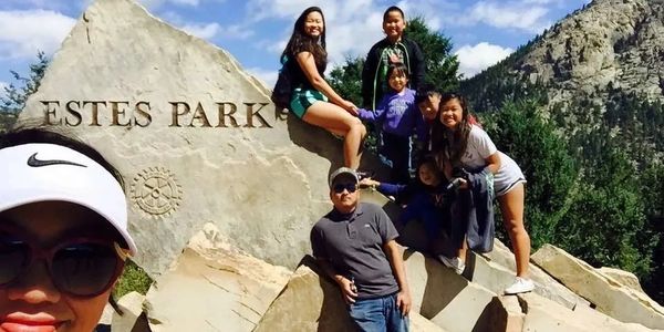 Colorado with the kids and nieces and nephew