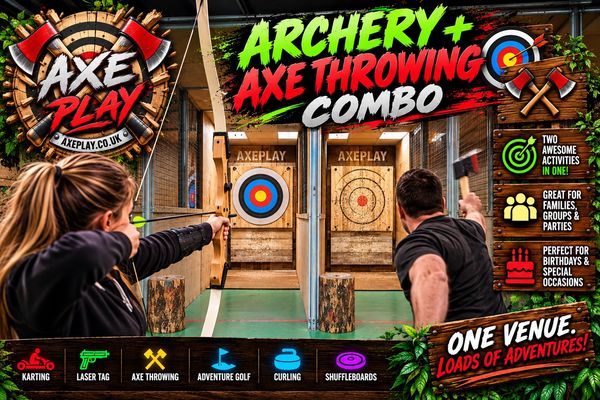 Archery and Axe Throwing combo