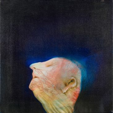 The Head Of An Old Man by artist James Cobb.