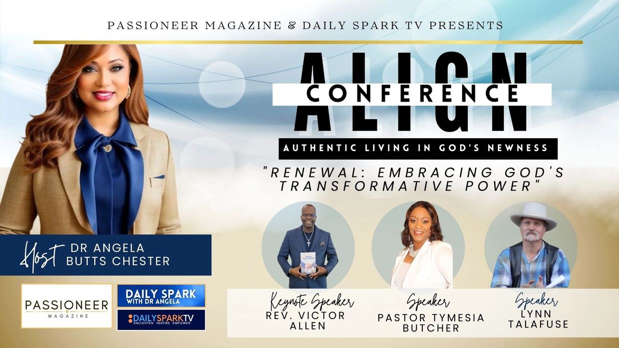 ALIGN Conference "Authentic Living in God's Newness" Victor Allen, Tymesia Butcher, Lynn Talafuse