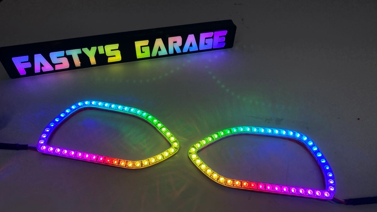 LitePulse Dodge Charger Snorkel Grill Halos