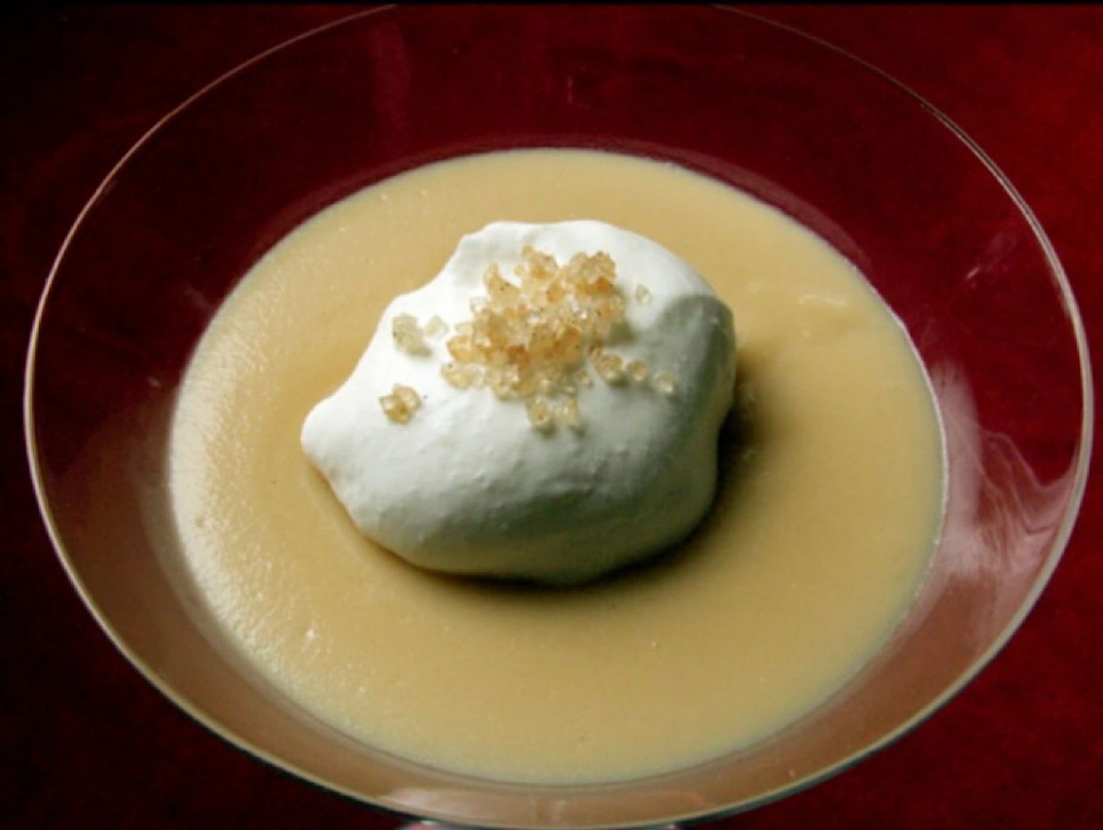Sweet and creamy maple pudding from A Breath of Snow and Ashes on Outlander Kitchen.