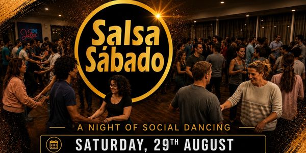 Salsa social dancing night on Saturday, 29th August.