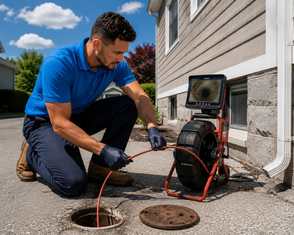 Sewer camera insepctions in Los Angeles and Orange Counties